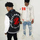 For The Streets Collab Letterman Jacket